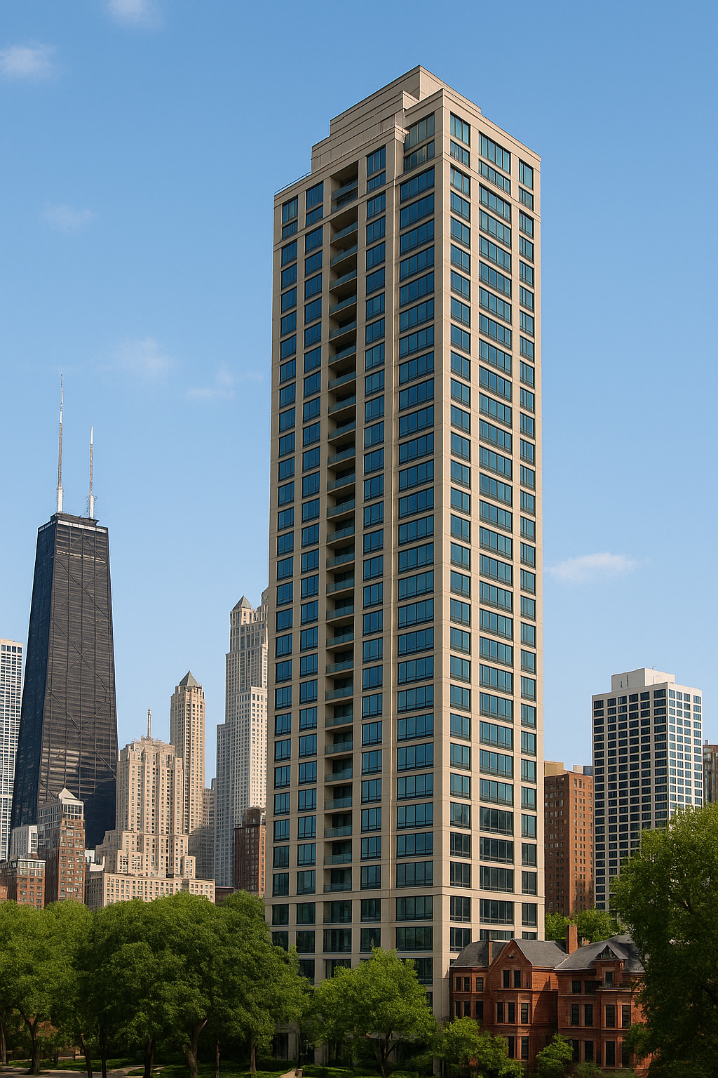 Luxury High-Rise Apartment