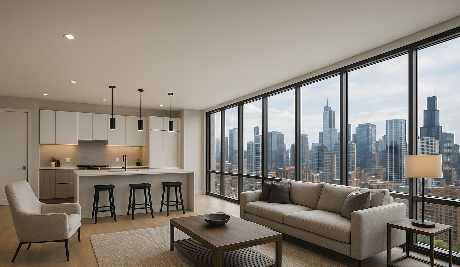 River North Condo Interior